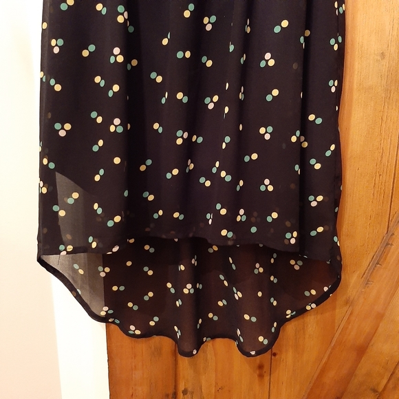 Dex Polka Dot Dress (High Low) - Picture 2 of 6